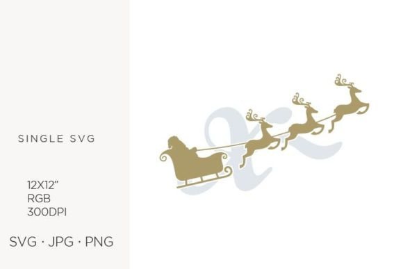 Elevating Digital Craftsmanship: The Strategic Value of the Santa Claus Sky Sledge, Letter X SVG Asset