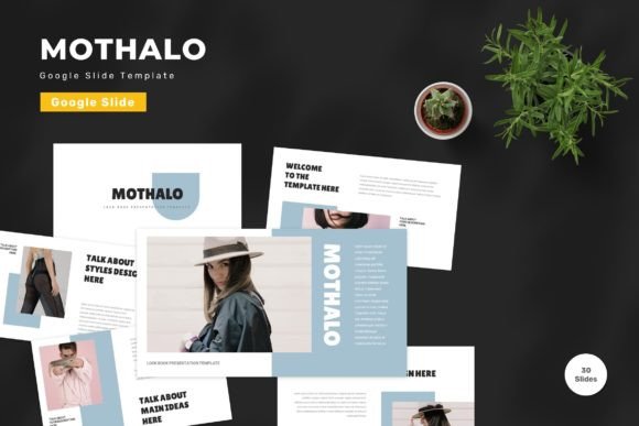 Evaluating the Mothalo Google Slide Template for Professional Presentations