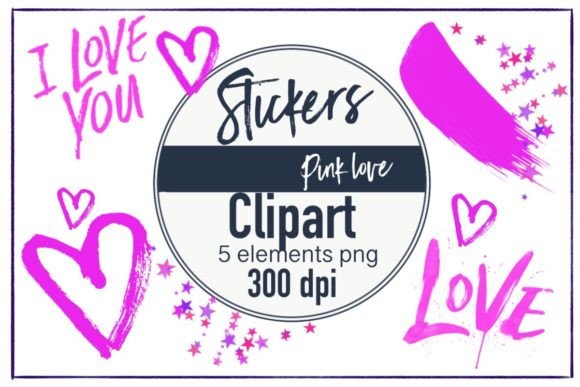 Infusing Daily Life with Affection: The Power of Pink Love Stickers