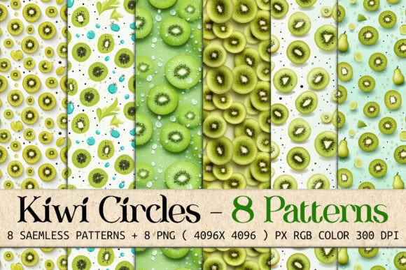 Kiwi Circles 8 Seamless Patterns: A Practical Guide for Modern Designers