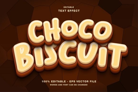 Mastering Visual Appeal: A Guide to the Choco Biscuit Editable Text Effect for Modern Design