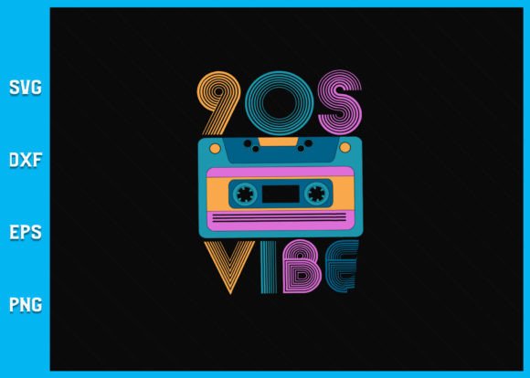 Reviving the Era: A Guide to Using the 90s Vibe SVG and 90s Music Lover SVG for Modern Creativity