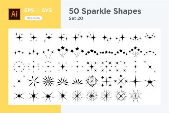 Strategic Visual Impact: Leveraging Sparkle Shape Symbol Sign V3-50 -20 for Brand Clarity