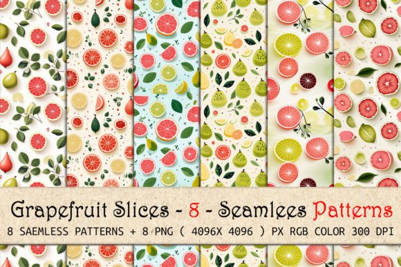 Unlocking Creative Potential: A Guide to High-Resolution Grapefruit Seamless Patterns
