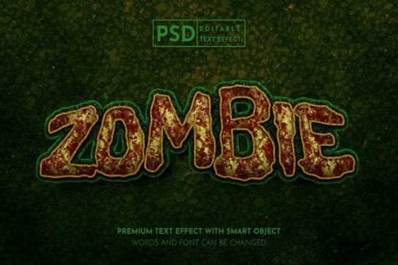 Zombie Scary 3D Text Effect: Strategic Visual Impact for Digital and Print Campaigns